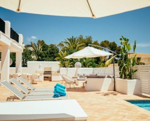 Buiten terras masterclass ibiza