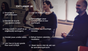 Dit leer je tijdens de Masterclass ondernemerschap